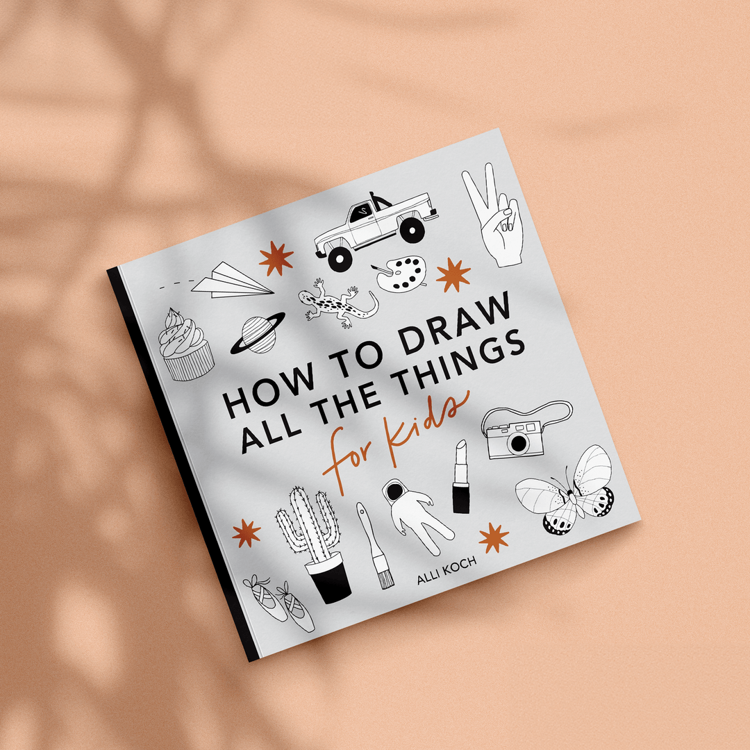 All the Things: How to Draw Books for Kids All The Animals: A How to Draw Art Book for Kids (Stocking Stuffers for Kids) - Pretty by Her - handmade locally in Cambridge, Ontario