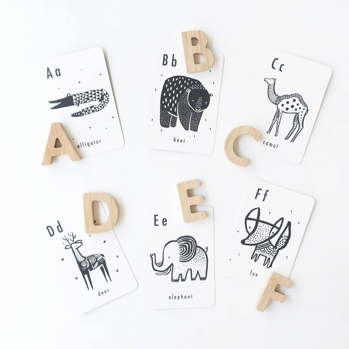 Bamboo Alphabet - Pretty by Her - handmade locally in Cambridge, Ontario