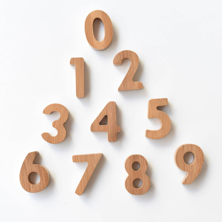 Bamboo Numbers - Pretty by Her - handmade locally in Cambridge, Ontario