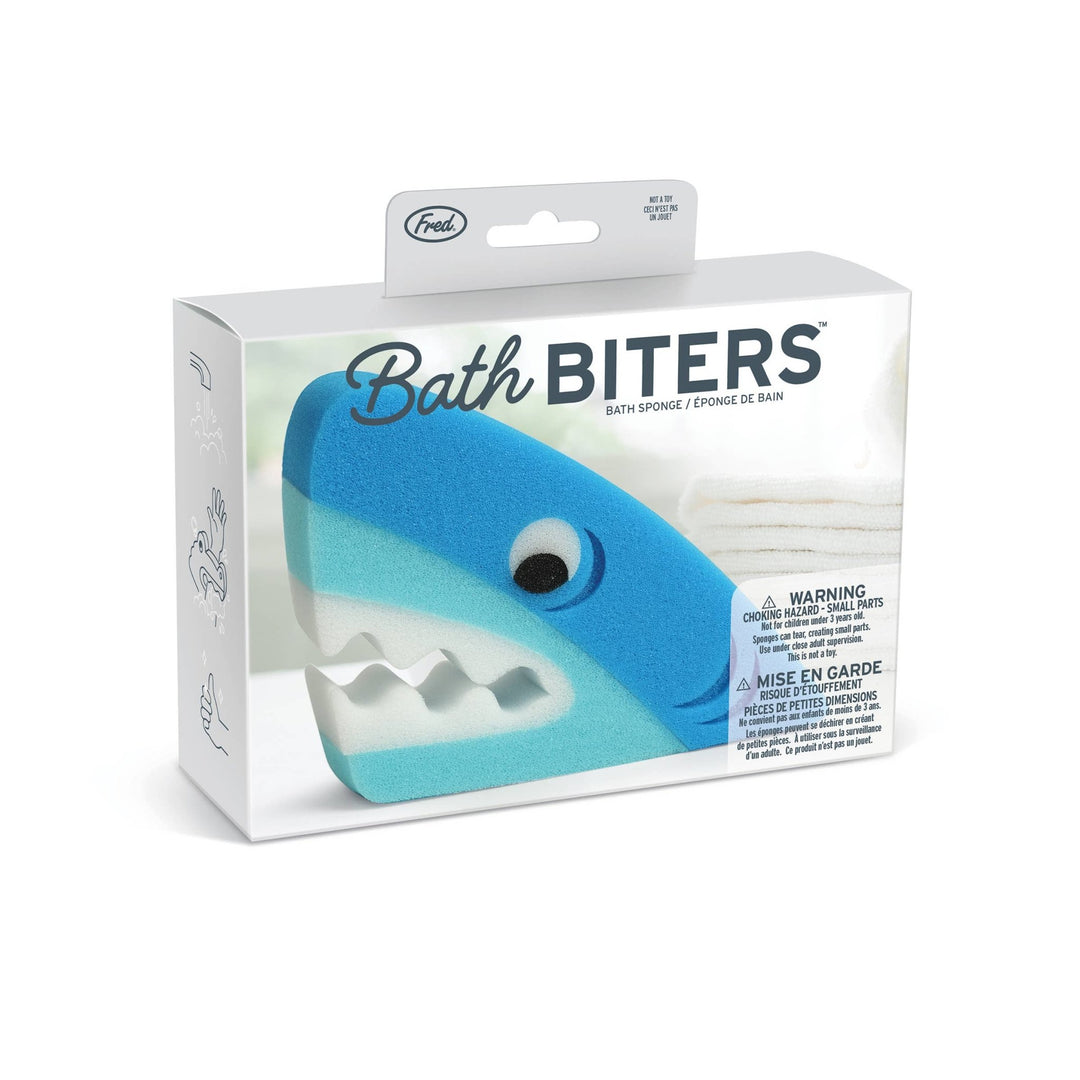 Bath Biters - Shark Sponge - Pretty by Her - handmade locally in Cambridge, Ontario