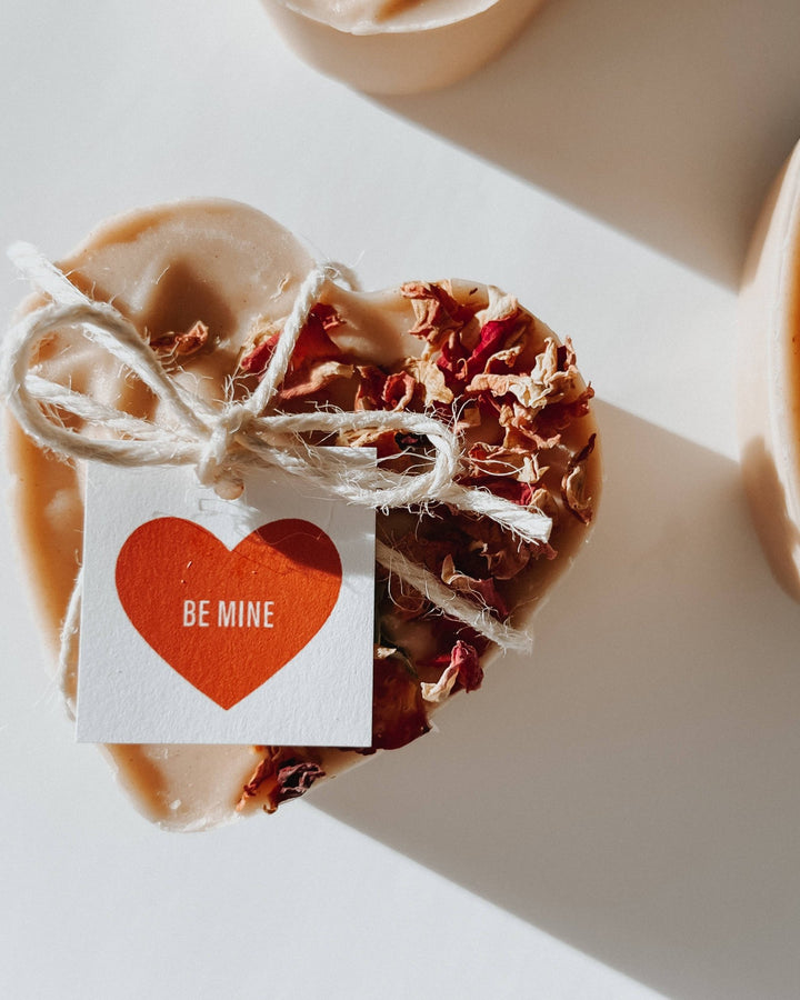 Be Mine Soap - Pretty by Her - handmade locally in Cambridge, Ontario