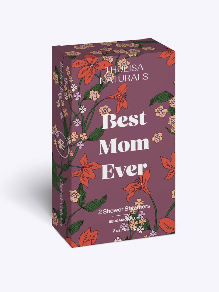 Best Mom Shower Steamers | Bergamot Plum | gift set - Pretty by Her - handmade locally in Cambridge, Ontario