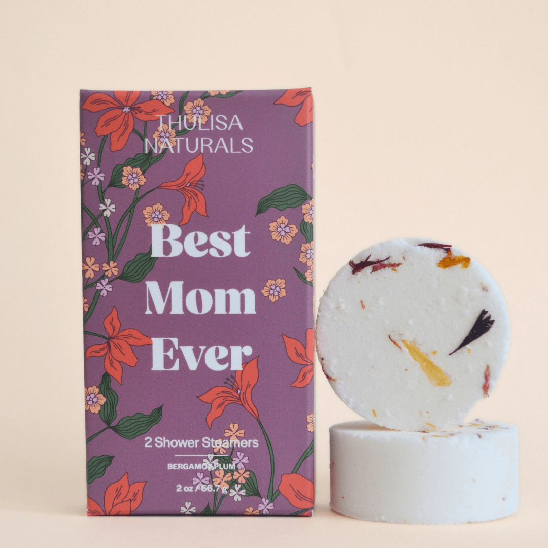 Best Mom Shower Steamers | Bergamot Plum | gift set - Pretty by Her - handmade locally in Cambridge, Ontario