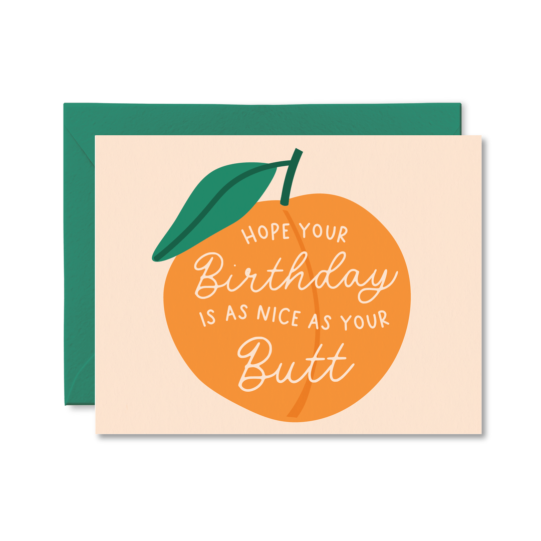 Birthday Butt - Pretty by Her - handmade locally in Cambridge, Ontario