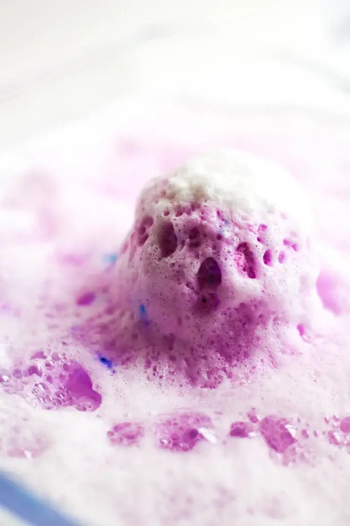 Birthday Cake Bath Bomb - Pretty by Her - handmade locally in Cambridge, Ontario