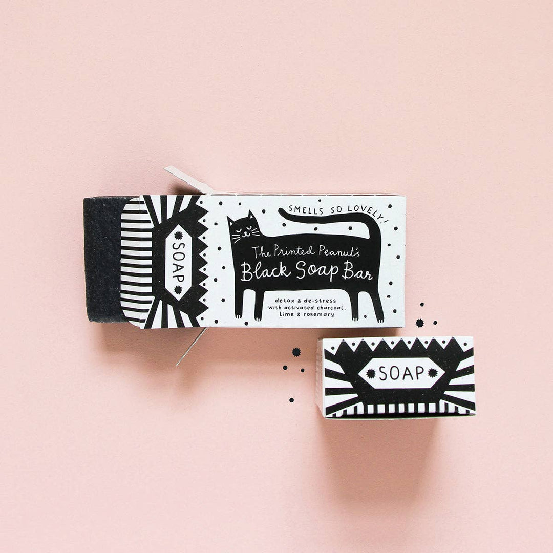 Black Cat Soap Bar - Pretty by Her - handmade locally in Cambridge, Ontario