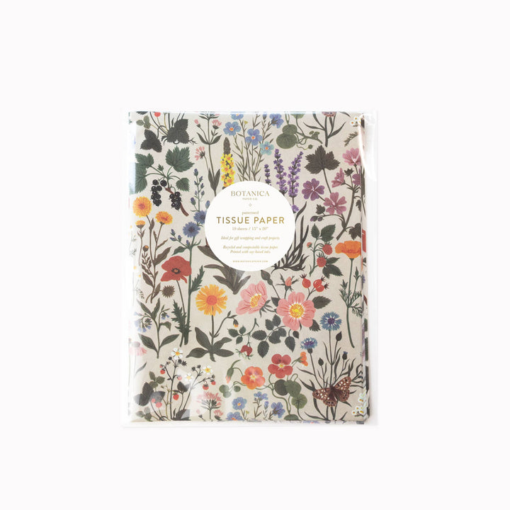 BOTANIST | Tissue Paper (10 sheets) - Pretty by Her - handmade locally in Cambridge, Ontario