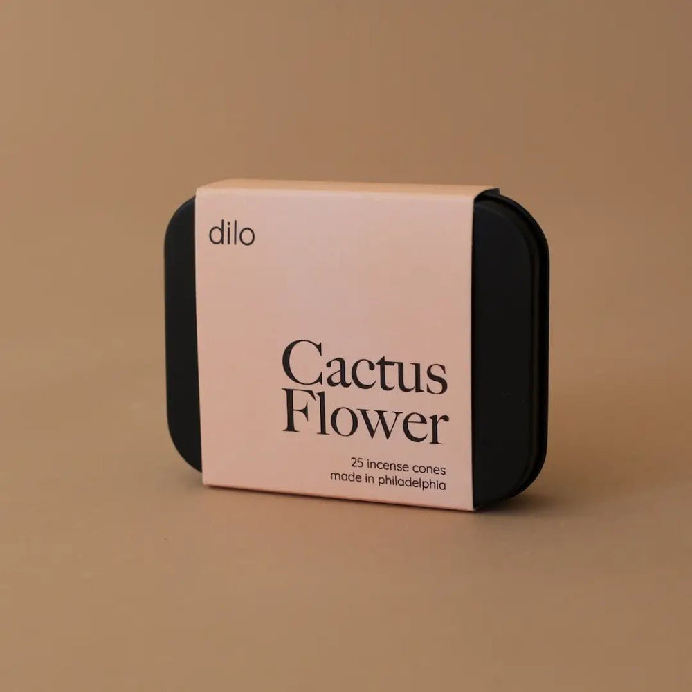 Cactus Flower Incense Cones - Pretty by Her - handmade locally in Cambridge, Ontario