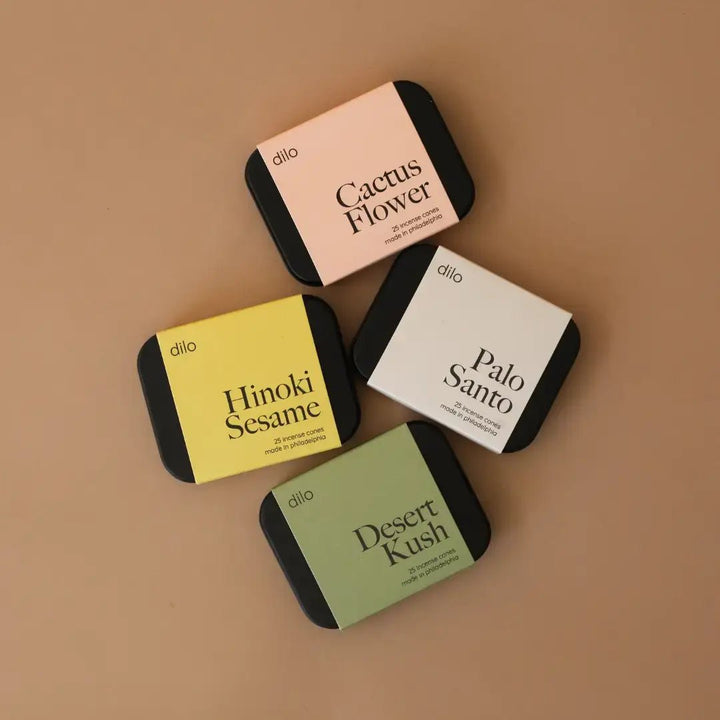 Cactus Flower Incense Cones - Pretty by Her - handmade locally in Cambridge, Ontario