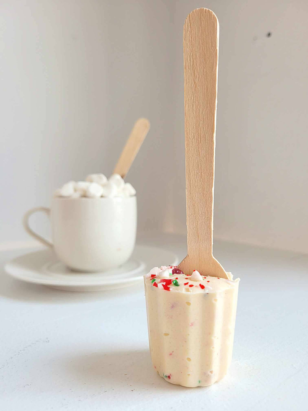 Candy Cane HotChocStic - Pretty by Her - handmade locally in Cambridge, Ontario