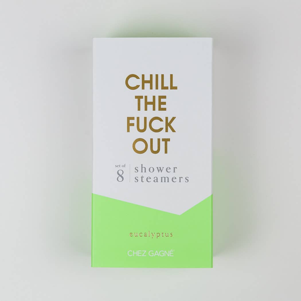 Chill the Fuck Out Shower Steamers - Eucalyptus - Pretty by Her - handmade locally in Cambridge, Ontario