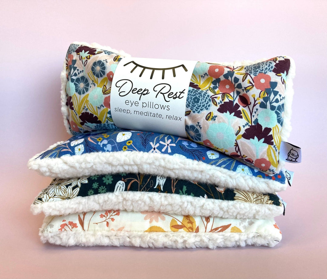 Deep Rest Eye Pillow | Emerald - Pretty by Her - handmade locally in Cambridge, Ontario