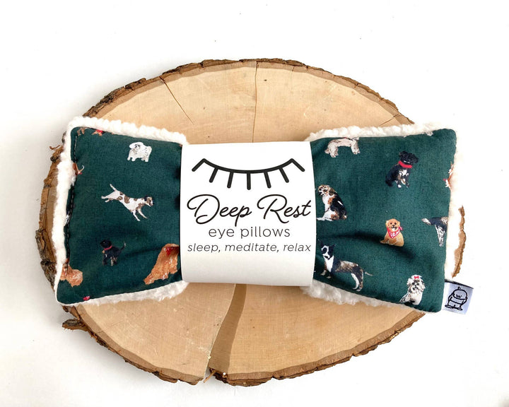 Deep Rest Eye Pillow | Furry Friends - Pretty by Her - handmade locally in Cambridge, Ontario