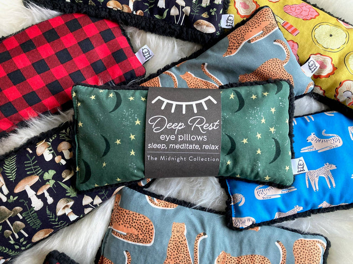 Deep Rest Eye Pillow / Midnight Collection - Pretty by Her - handmade locally in Cambridge, Ontario