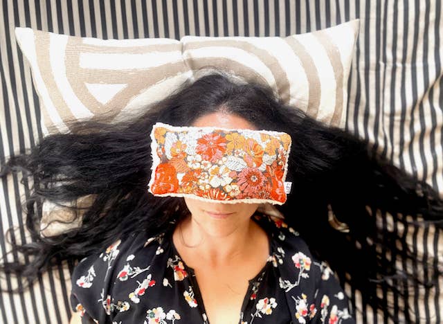 Deep Rest Eye Pillow / Midnight Collection - Pretty by Her - handmade locally in Cambridge, Ontario