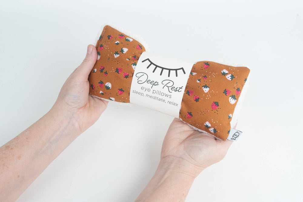 Deep Rest Eye Pillow | Sienna Berry - Pretty by Her - handmade locally in Cambridge, Ontario