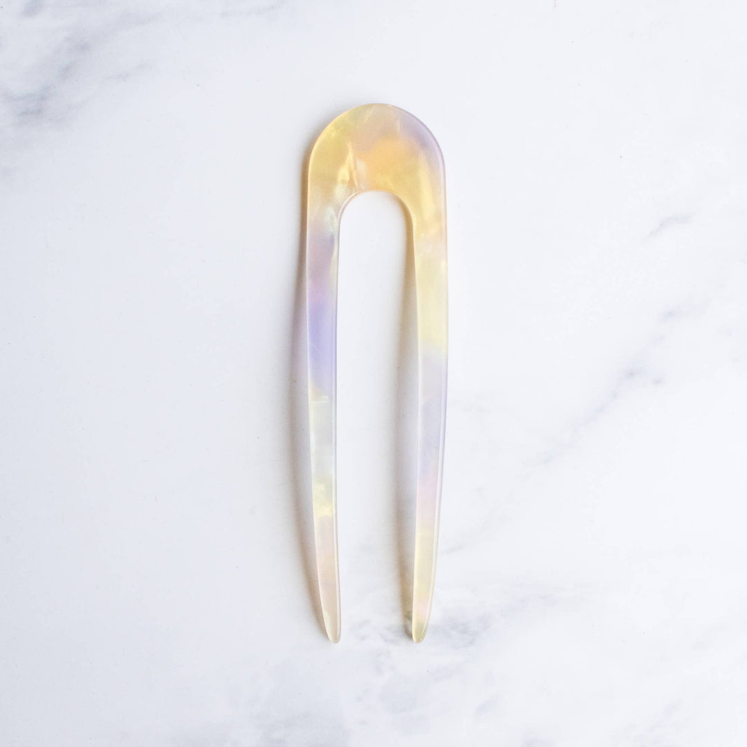 Eco The French Hair Pin: Ivory Pearl - Pretty by Her - handmade locally in Cambridge, Ontario