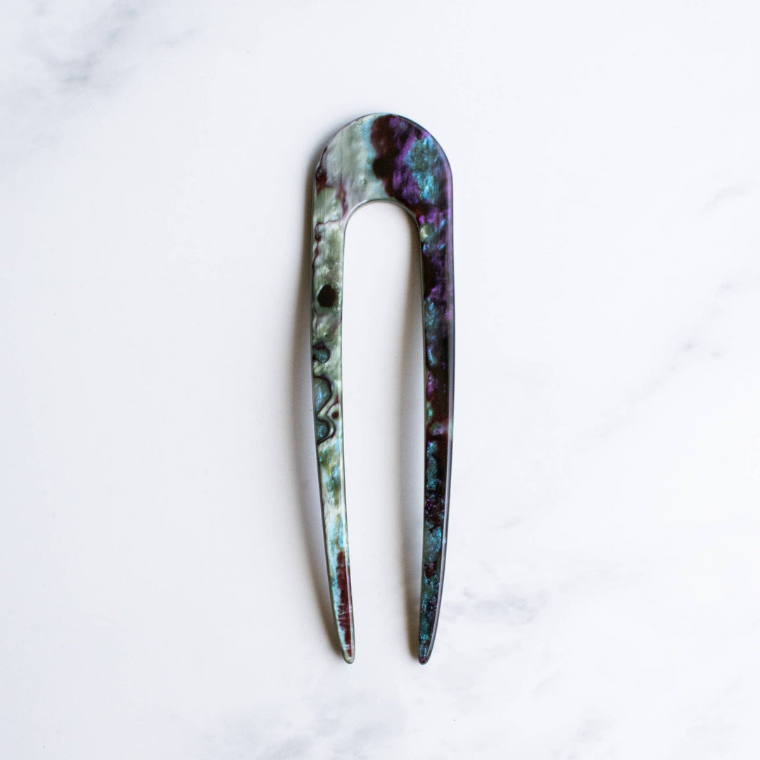 Eco The French Hair Pin: Rusty Mix - Pretty by Her - handmade locally in Cambridge, Ontario