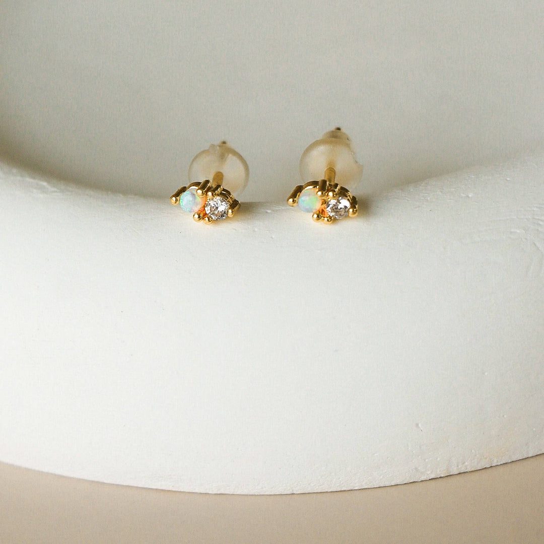 Elaro Studs Earrings - Pretty by Her - handmade locally in Cambridge, Ontario