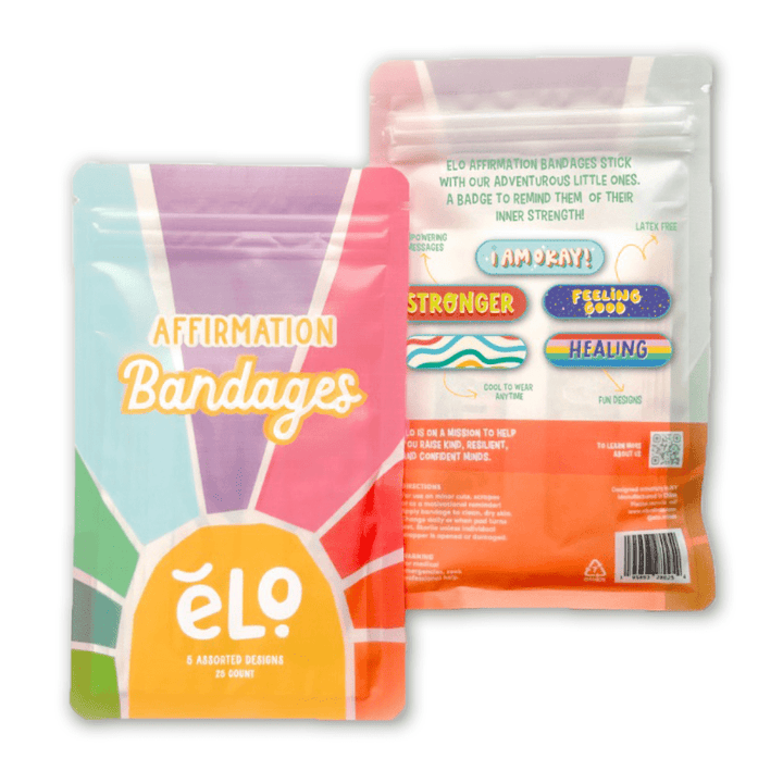 ELO's Affirmation Bandages - Pretty by Her - handmade locally in Cambridge, Ontario