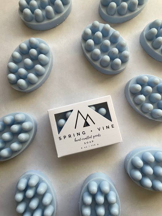 Eucalyptus + Mint 〰️ Massage Bars 〰️ Handmade Soap - Pretty by Her - handmade locally in Cambridge, Ontario