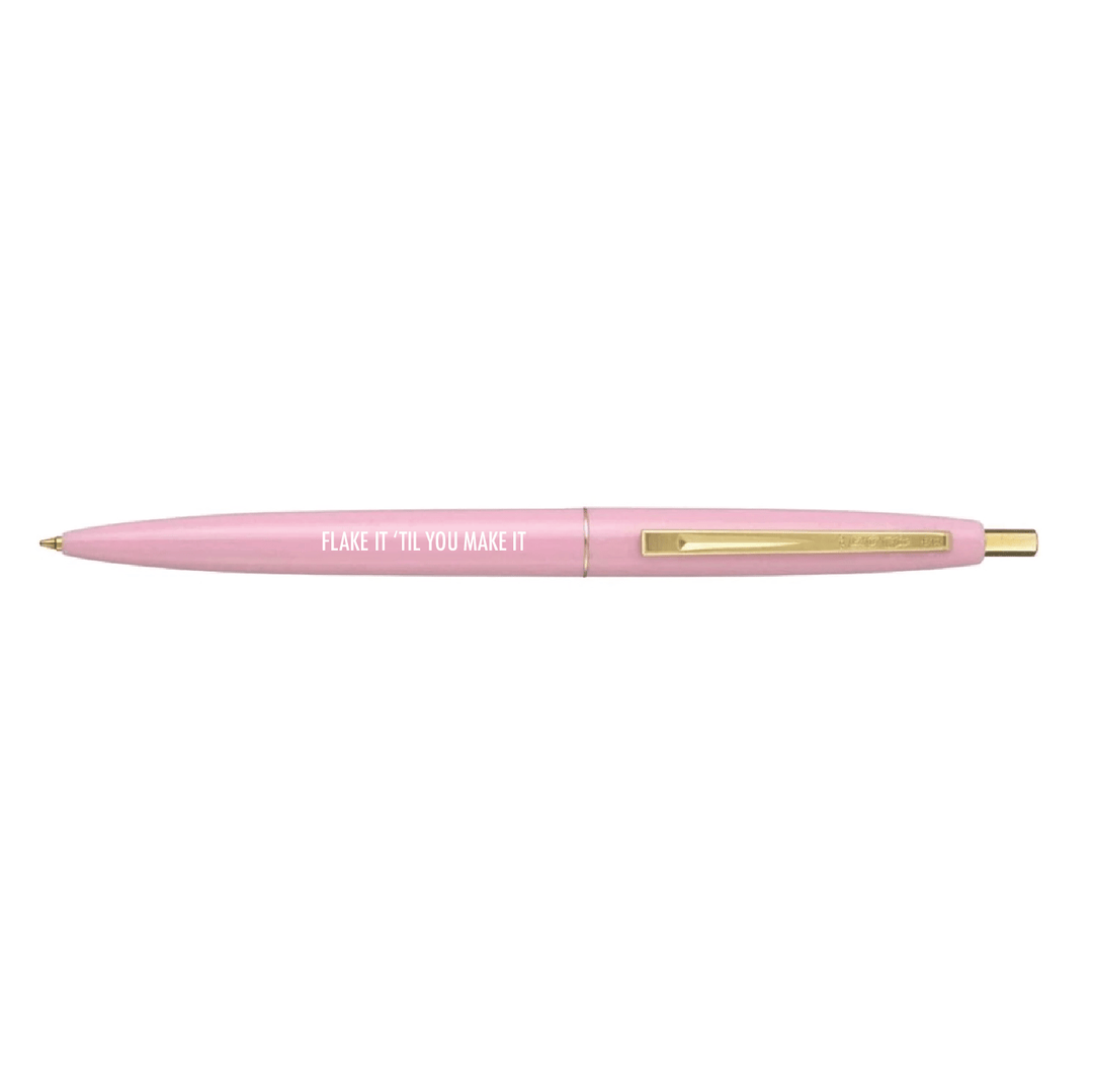 Fake It 'Til You Make It Pen - Pretty by Her - handmade locally in Cambridge, Ontario