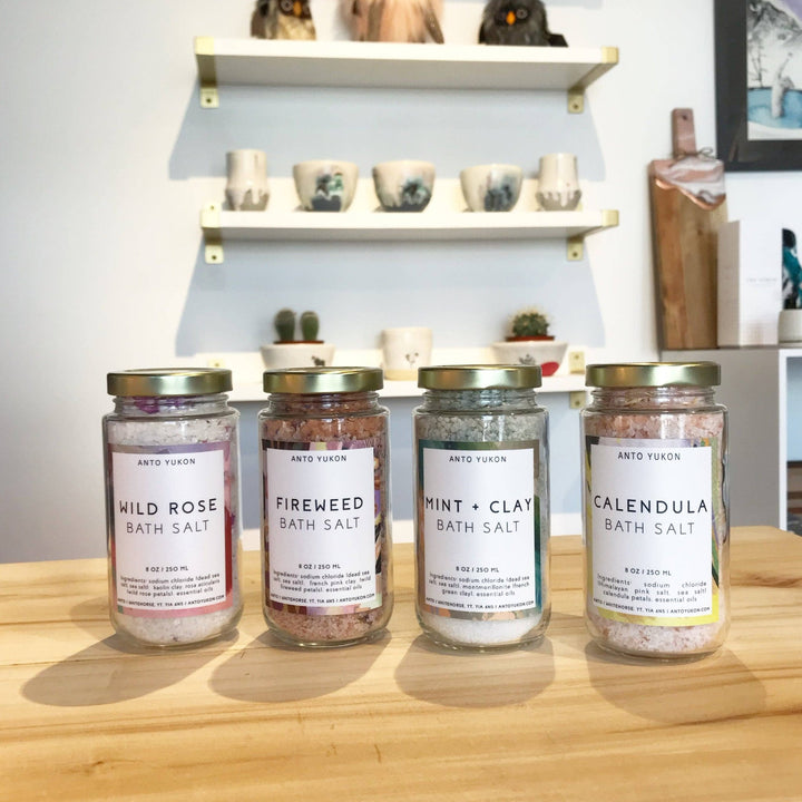 Fireweed Bath Salt - Pretty by Her - handmade locally in Cambridge, Ontario