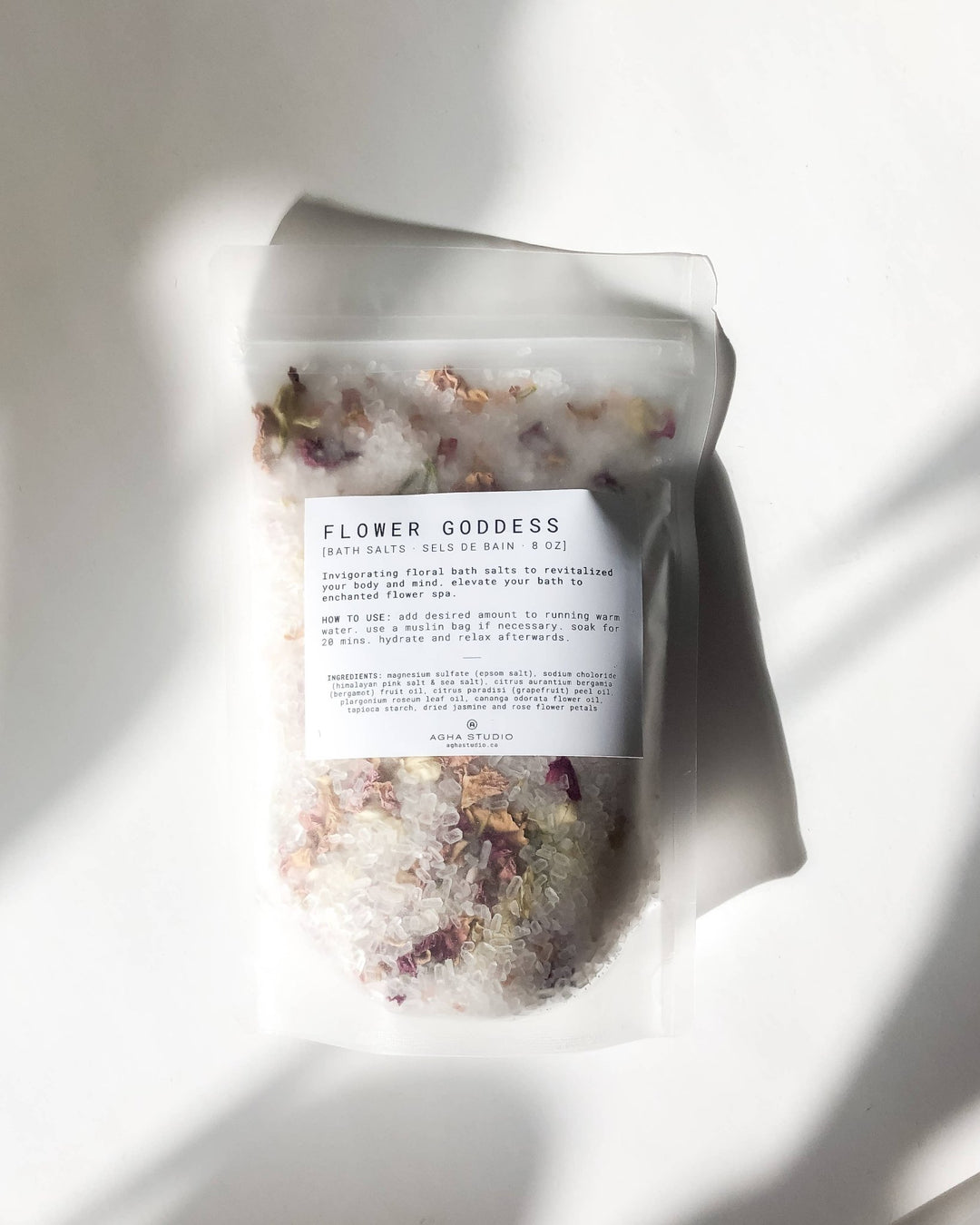 Flower Goddess Bath Salts - Pretty by Her - handmade locally in Cambridge, Ontario