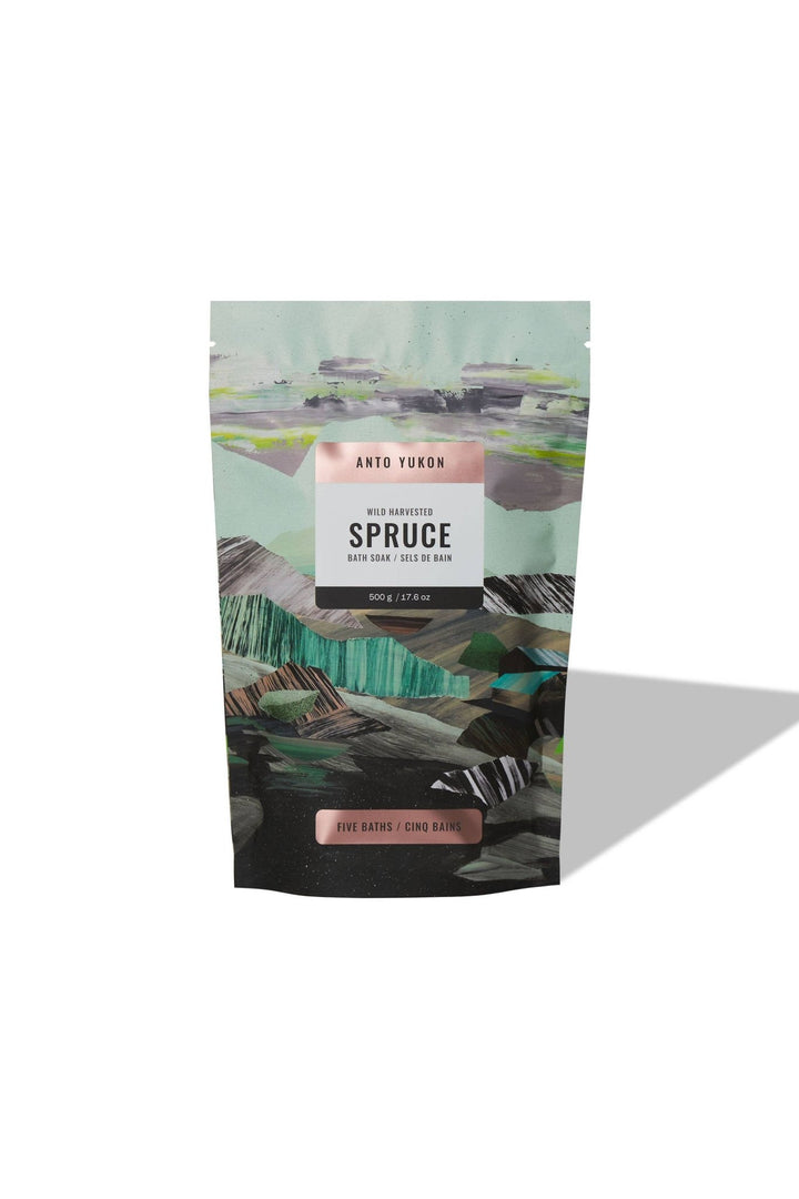 Foaming Spruce Bath Soak: 100 g - Pretty by Her - handmade locally in Cambridge, Ontario