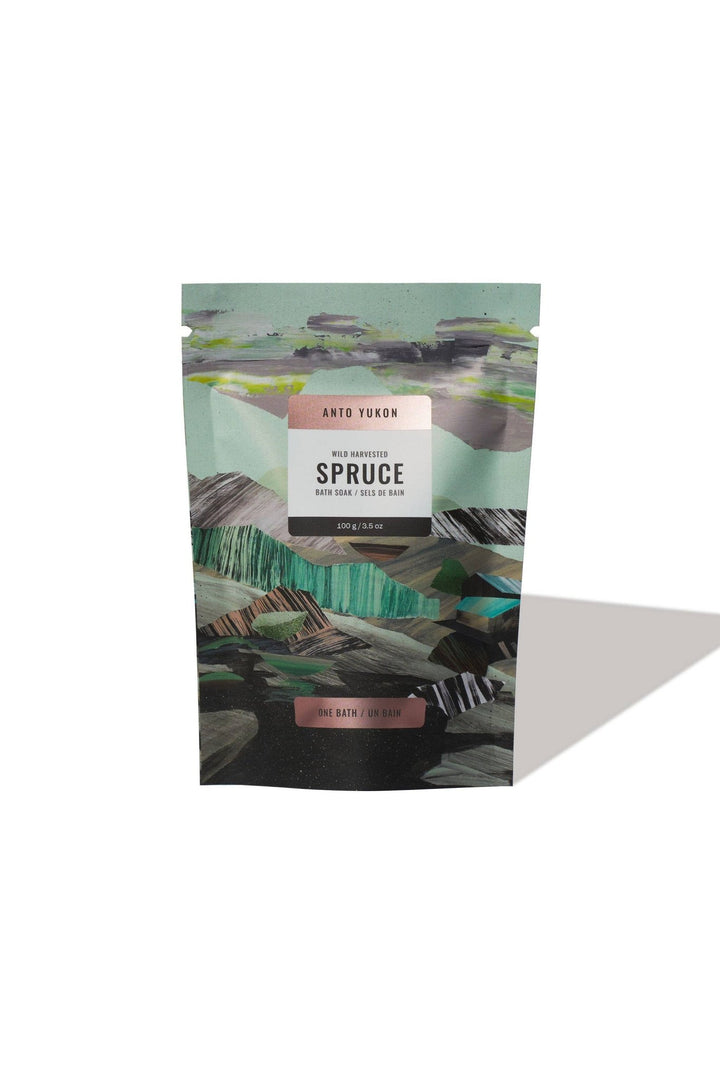 Foaming Spruce Bath Soak: 100 g - Pretty by Her - handmade locally in Cambridge, Ontario