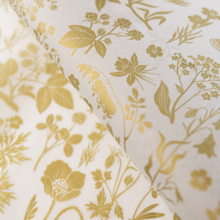 GOLD MEADOW | Tissue Paper (10 sheets) - Pretty by Her - handmade locally in Cambridge, Ontario