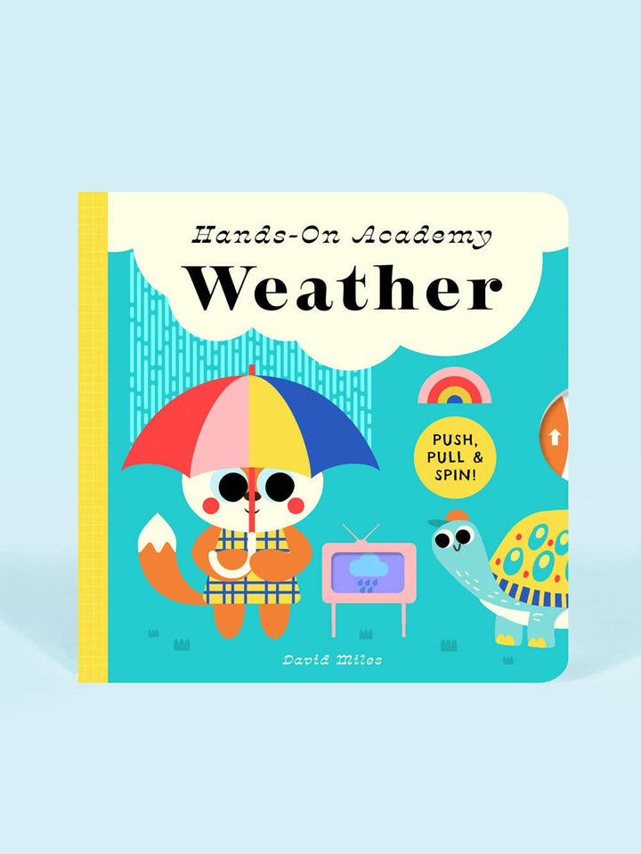 Hands - On Academy: Weather (Interactive Kids Board Book) - Pretty by Her - handmade locally in Cambridge, Ontario