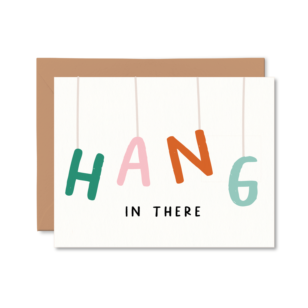 Hang In There Card - Pretty by Her - handmade locally in Cambridge, Ontario