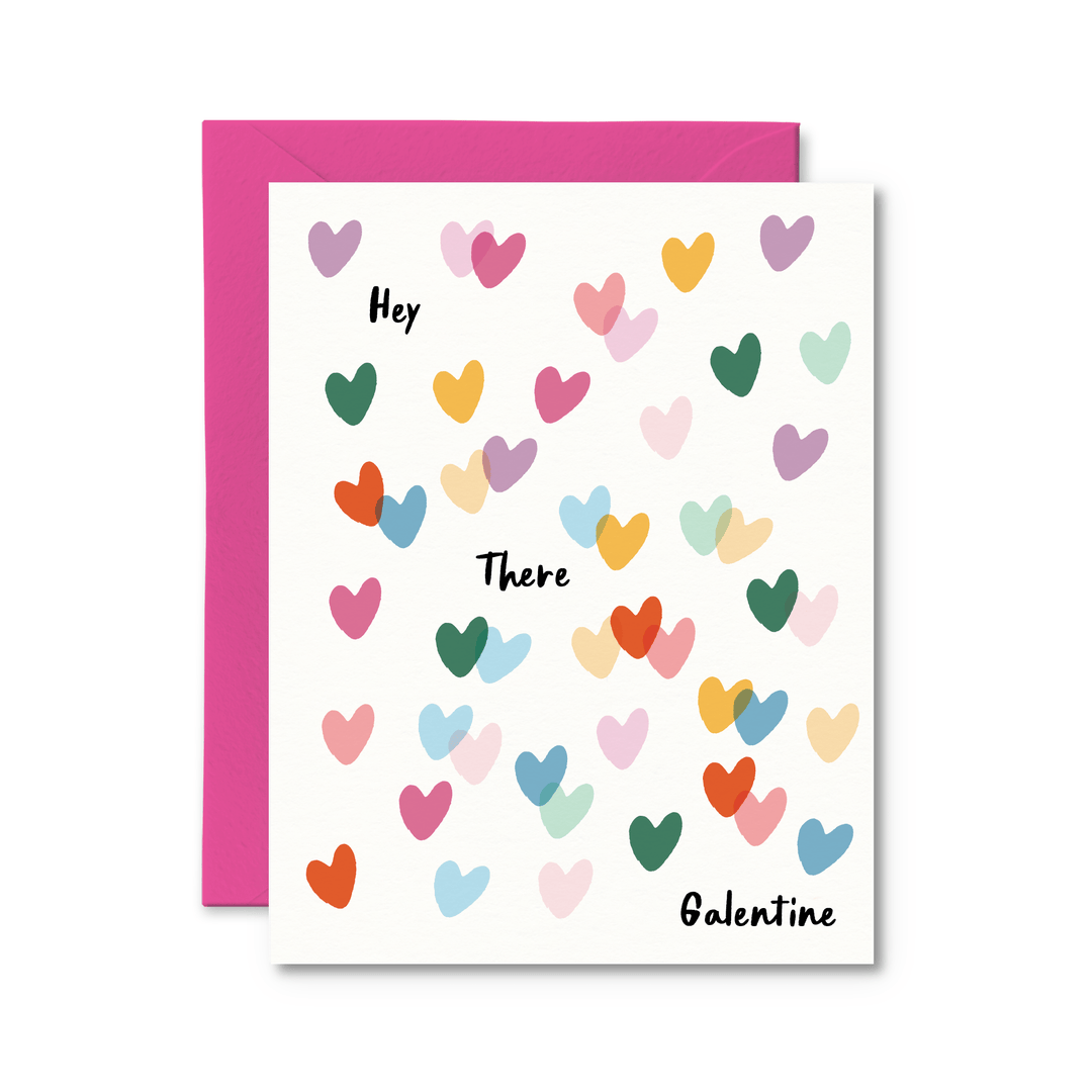 Hey There Galentine - Pretty by Her - handmade locally in Cambridge, Ontario