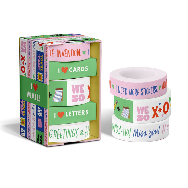 I Heart Mail Washi Tape - Pretty by Her - handmade locally in Cambridge, Ontario