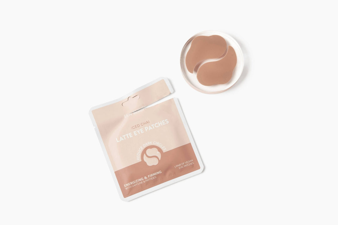 Iced Chai Latte Energizing & Firming Eye Patches - Pretty by Her - handmade locally in Cambridge, Ontario