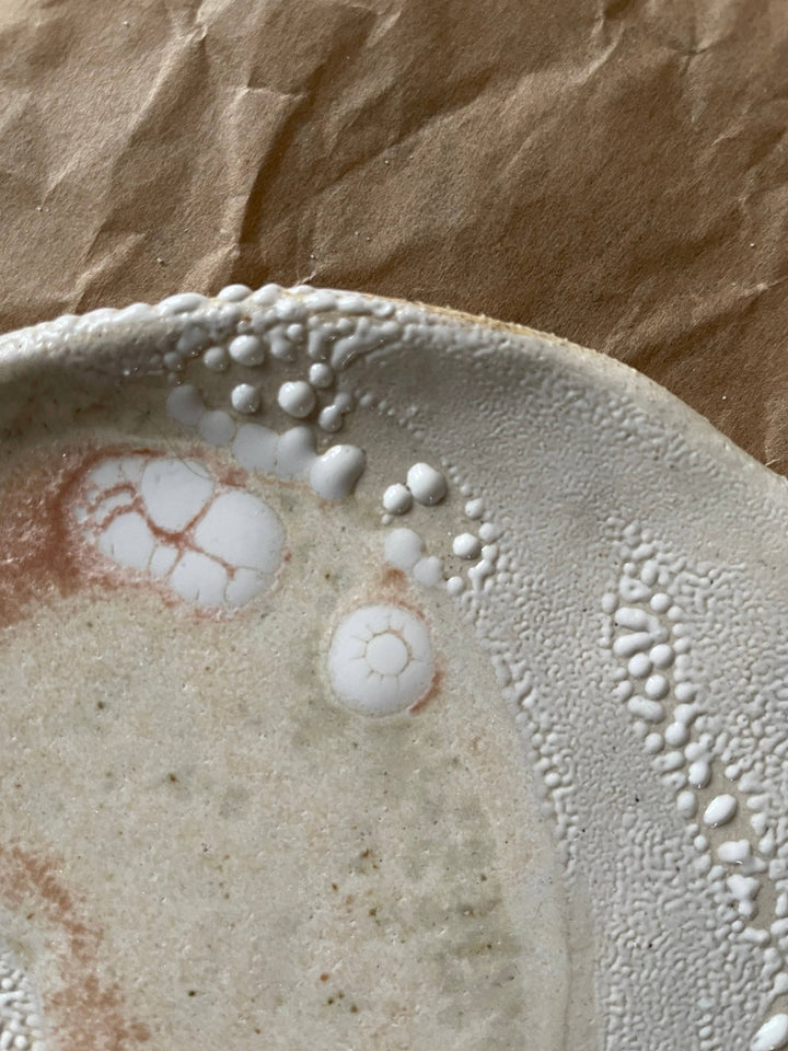 Incense Dish 〰️ Handmade Pottery 〰️ Ceramic 〰️ HimalayanSalt - Pretty by Her - handmade locally in Cambridge, Ontario