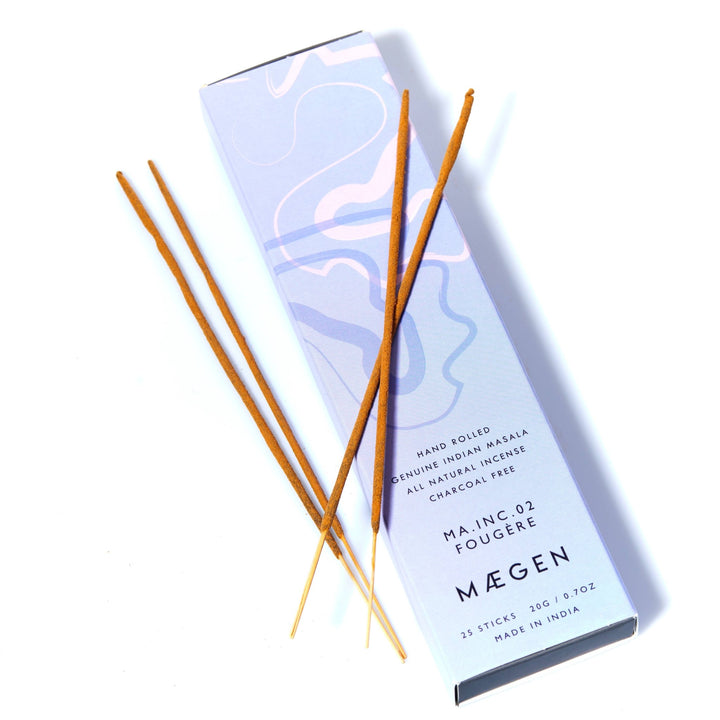 Incense Sticks - Fougere Genuine Indian Masala - Pretty by Her - handmade locally in Cambridge, Ontario