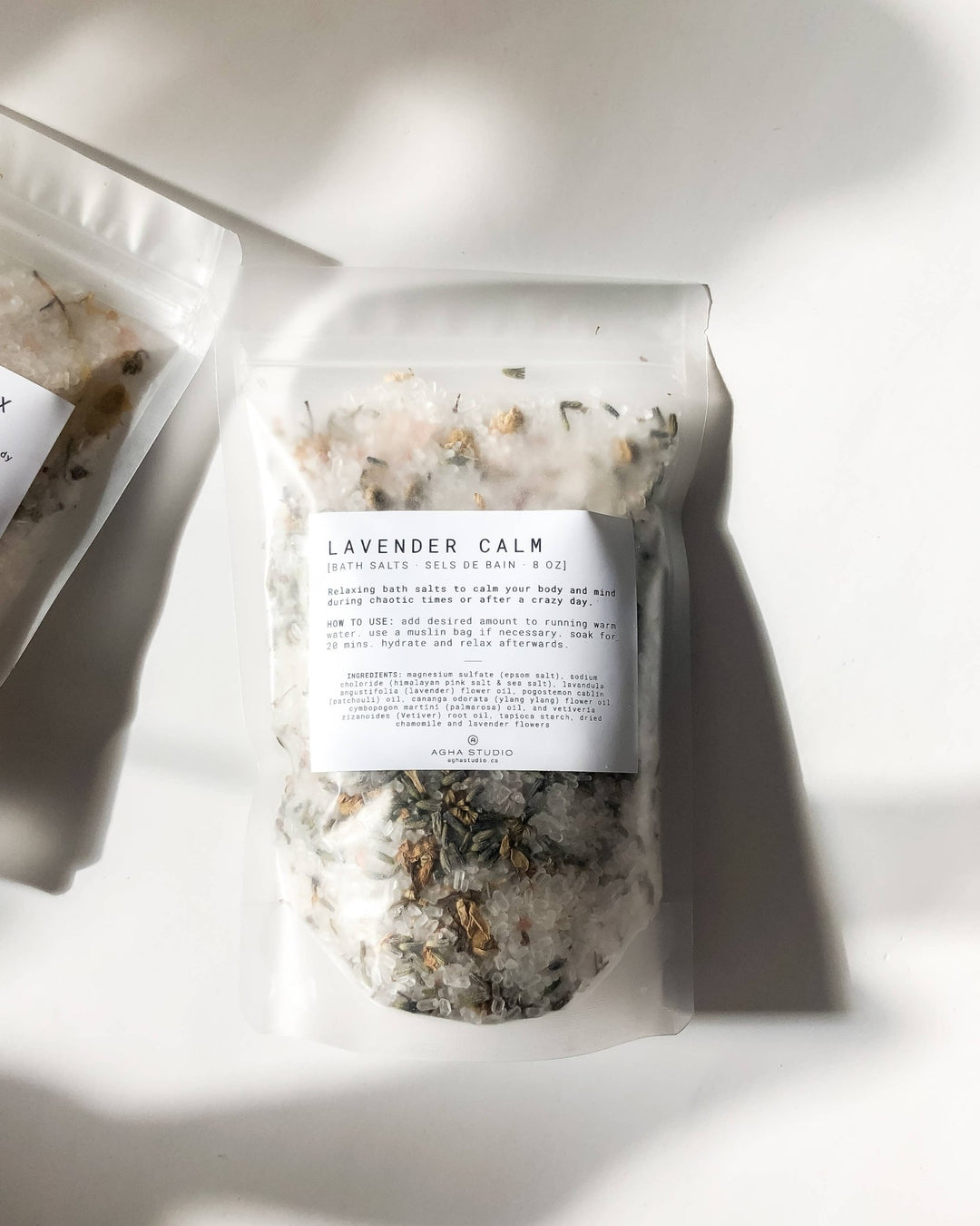 Lavender Calm Bath Salts - Pretty by Her - handmade locally in Cambridge, Ontario