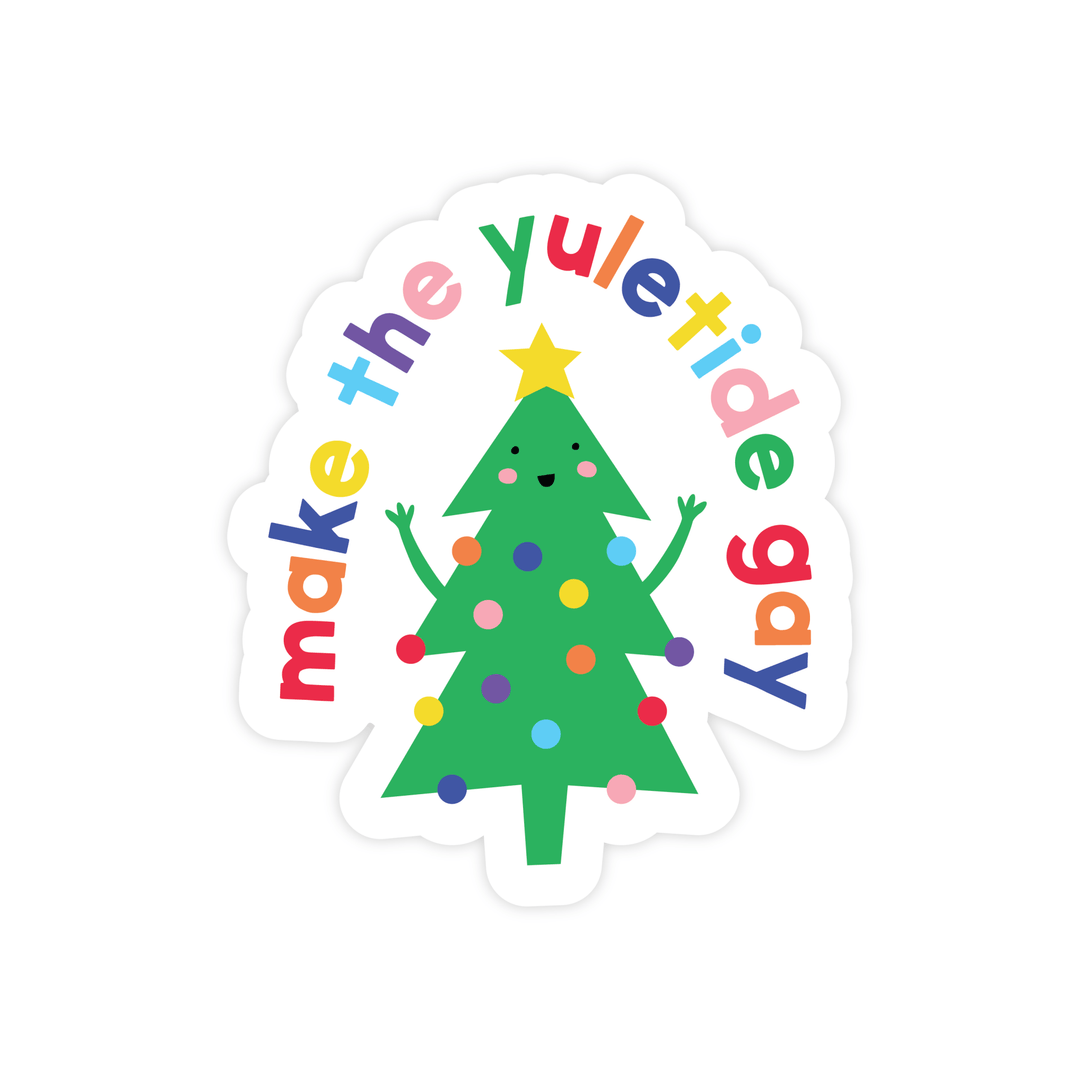 Make The Yuletide Gay Magnet - Pretty by Her - handmade locally in Cambridge, Ontario