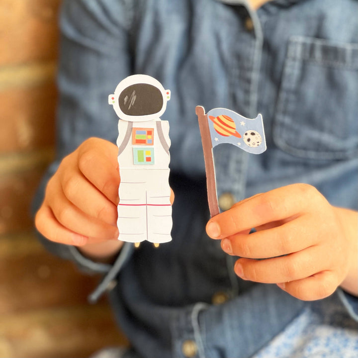 Make Your Own Astronaut Peg Doll - Pretty by Her - handmade locally in Cambridge, Ontario