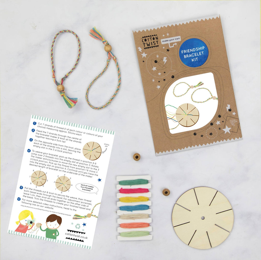 Make Your Own Friendship Bracelet Kit - Pretty by Her - handmade locally in Cambridge, Ontario