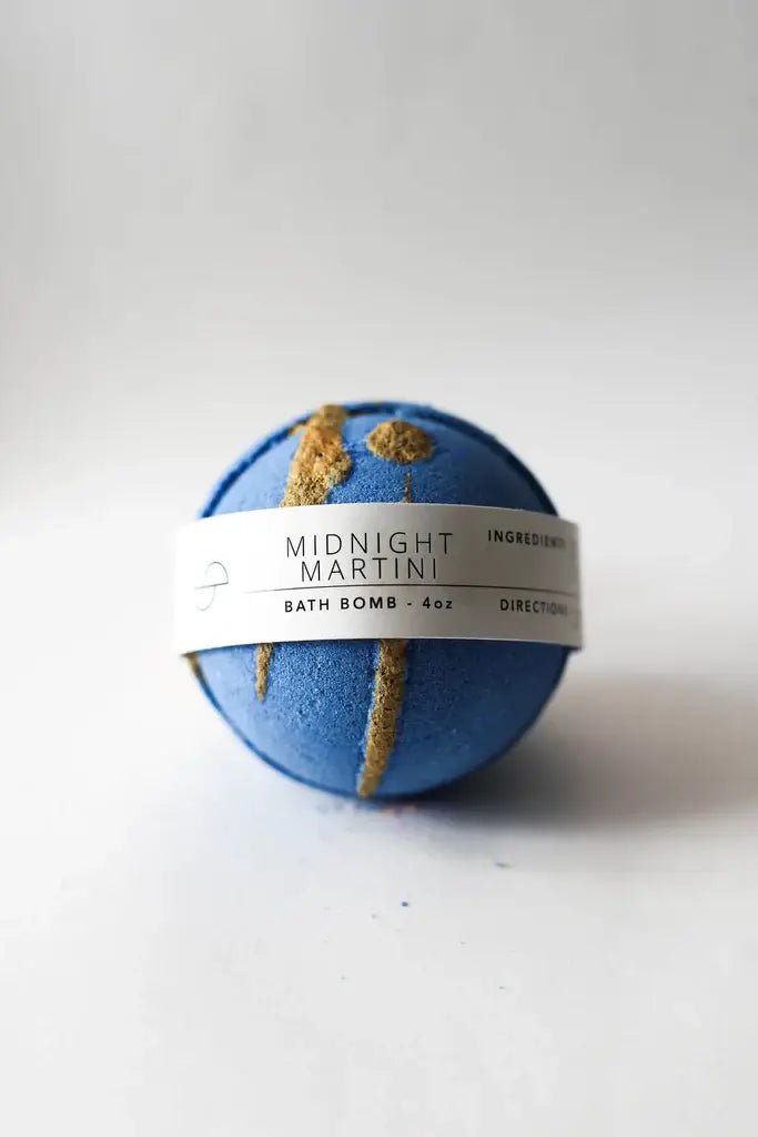 Midnight Martini Bath Bomb - Pretty by Her - handmade locally in Cambridge, Ontario