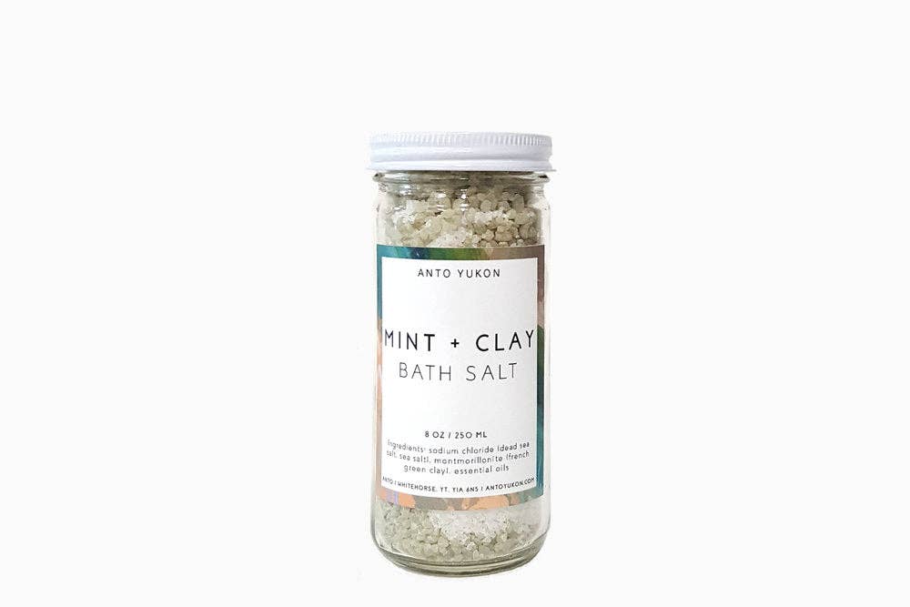 Mint + Clay Bath Salt - Pretty by Her - handmade locally in Cambridge, Ontario