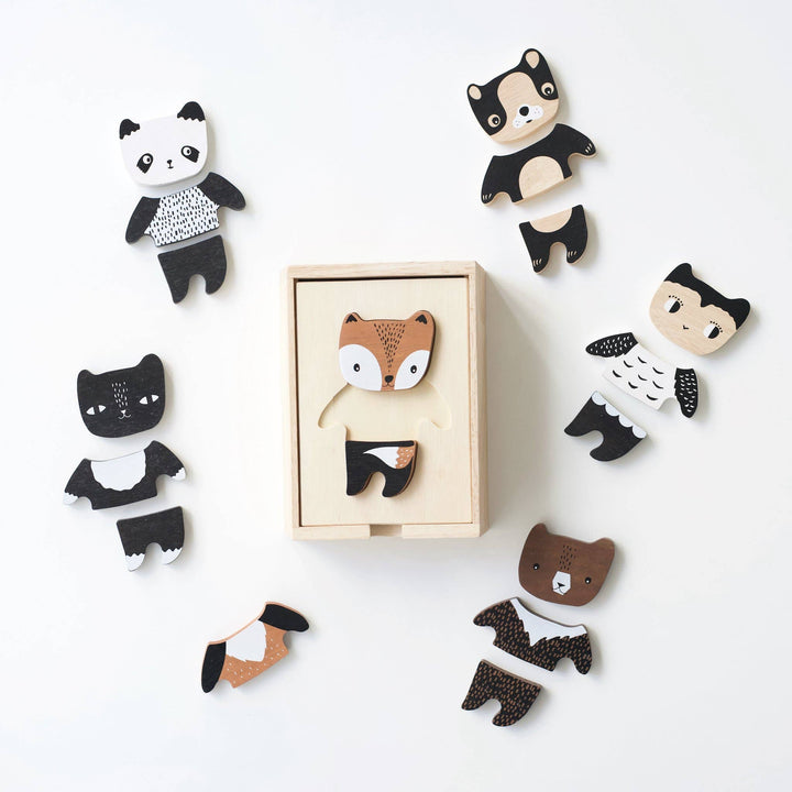 Mix & Match Animal Tiles - Pretty by Her - handmade locally in Cambridge, Ontario