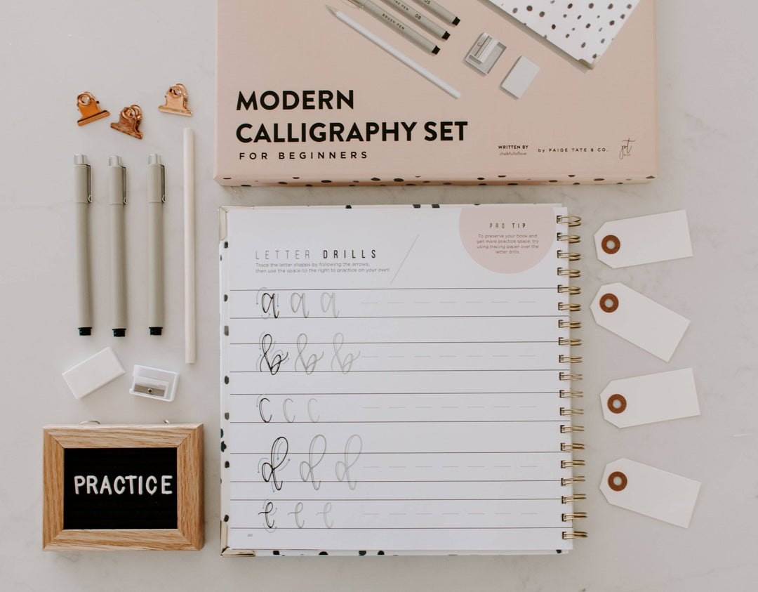 Modern Calligraphy Set for Beginners - Pretty by Her - handmade locally in Cambridge, Ontario