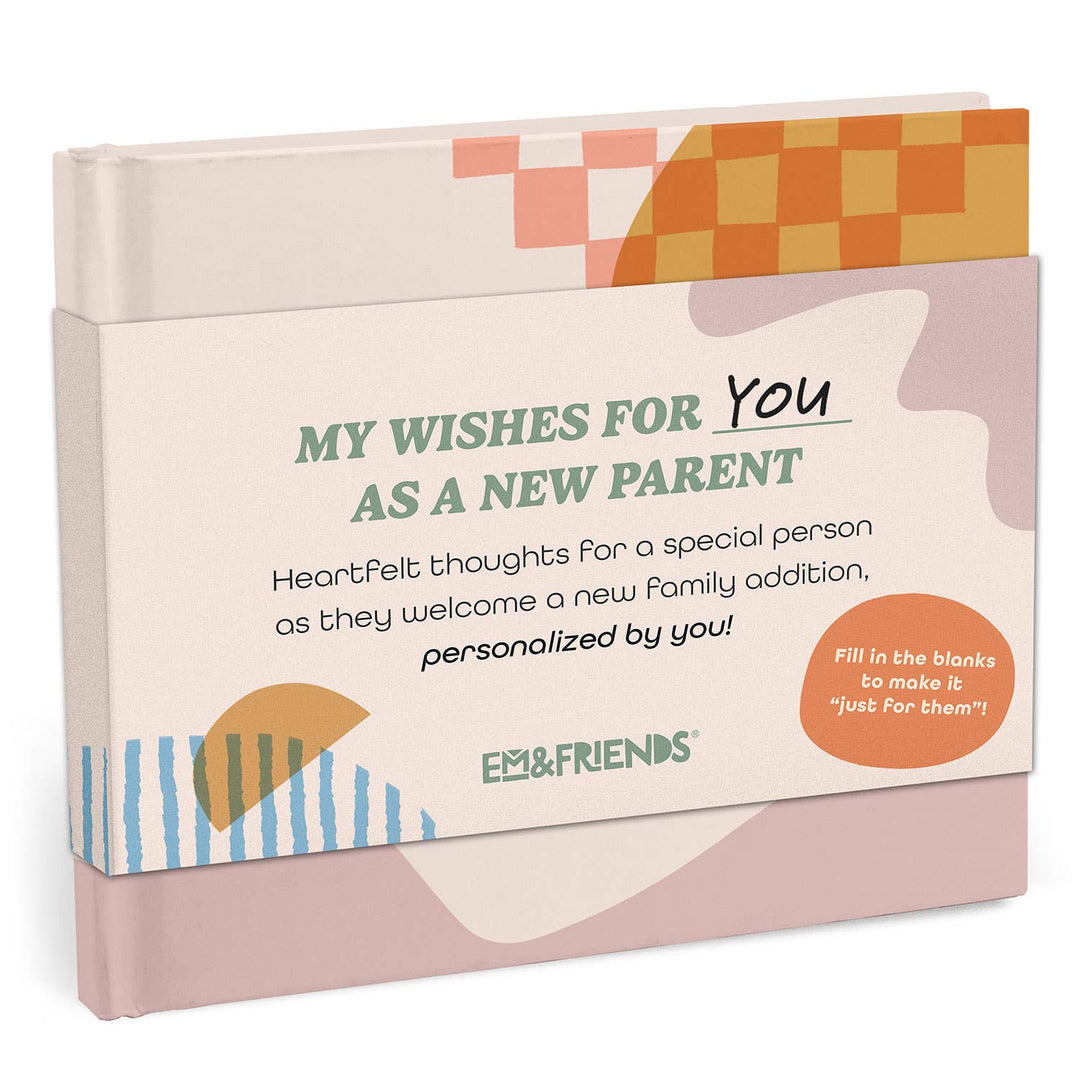 My Wishes for You as a New Parent Fill - in Books - Pretty by Her - handmade locally in Cambridge, Ontario