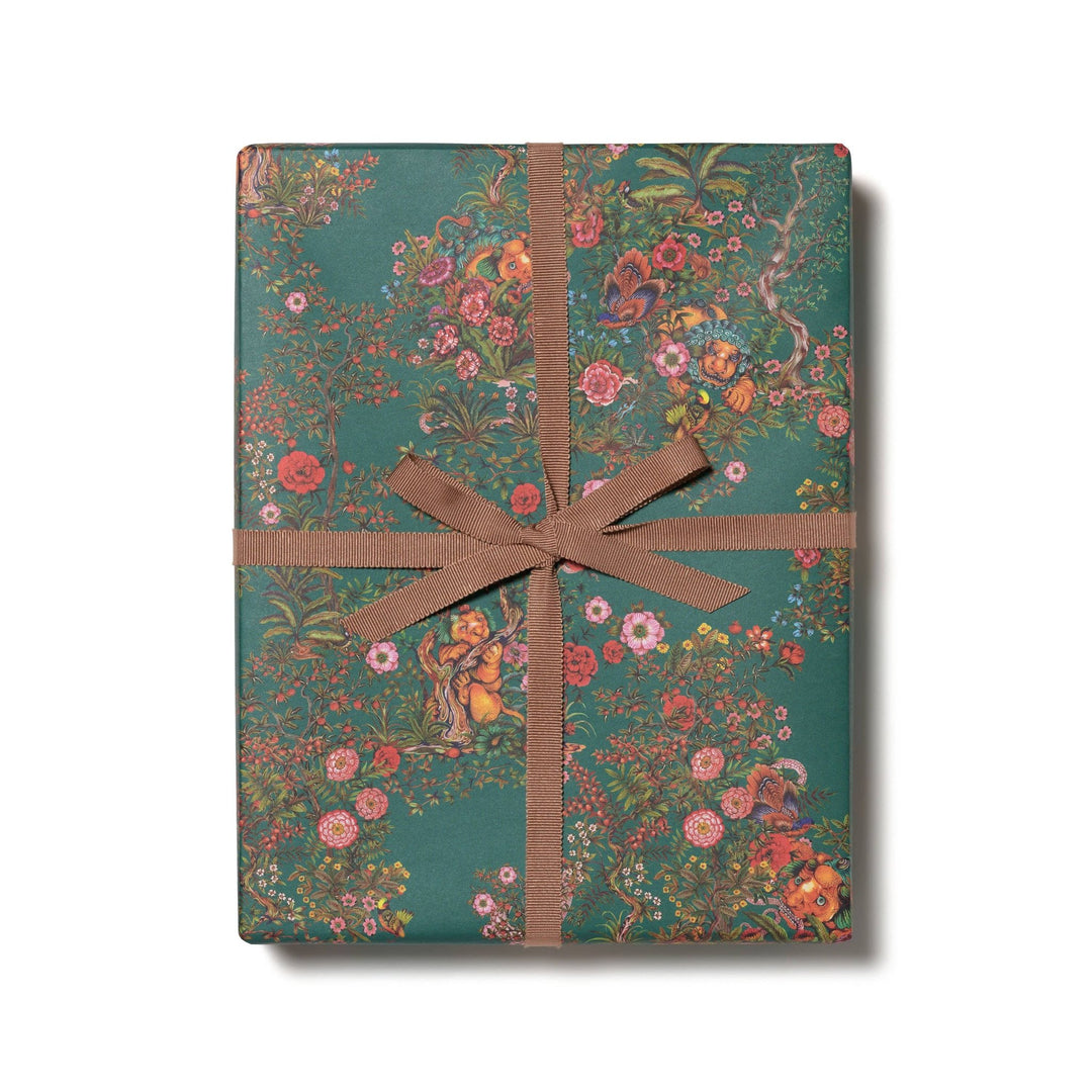 Oasis wrapping paper: Flat sheets - Pretty by Her - handmade locally in Cambridge, Ontario