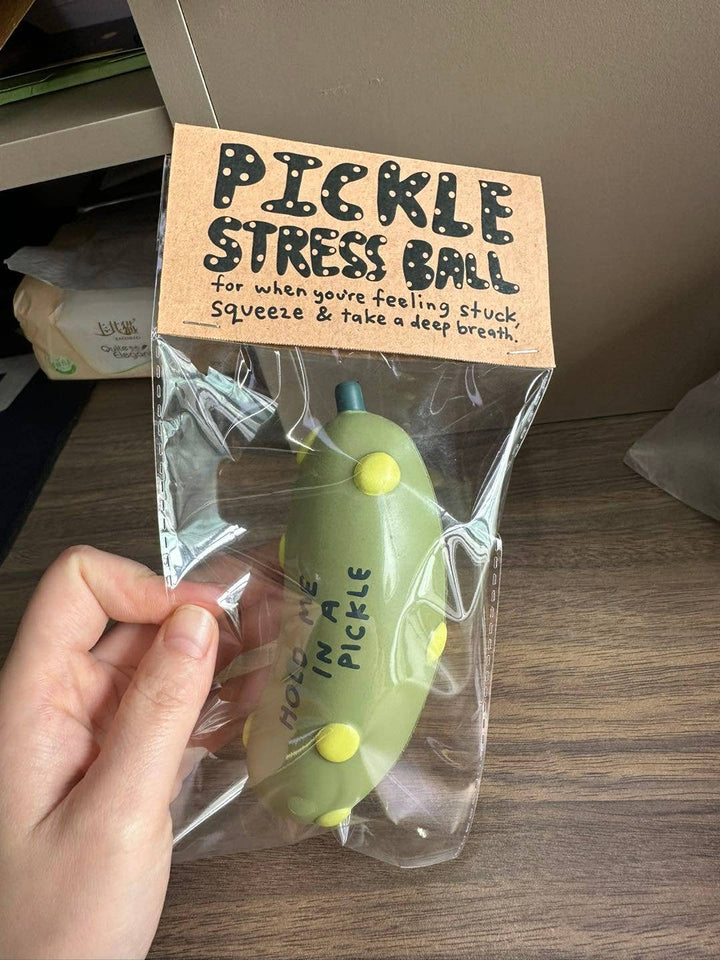 Pickle Stress Ball - Pretty by Her - handmade locally in Cambridge, Ontario