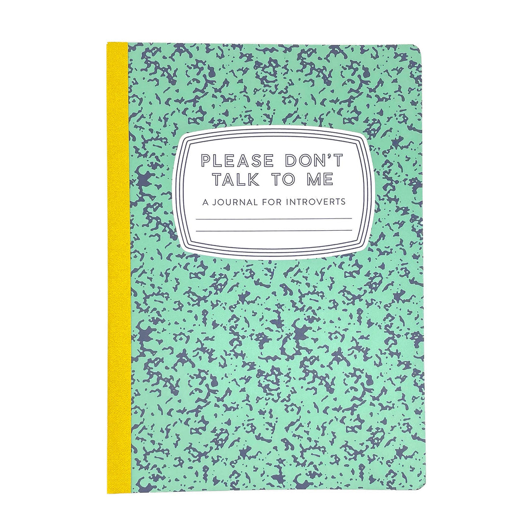 Please Don't Talk to Me: A Journal for Introverts - Pretty by Her - handmade locally in Cambridge, Ontario